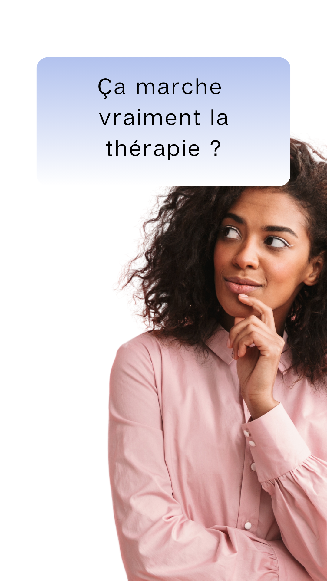 La thérapie ça marche vraiment ?