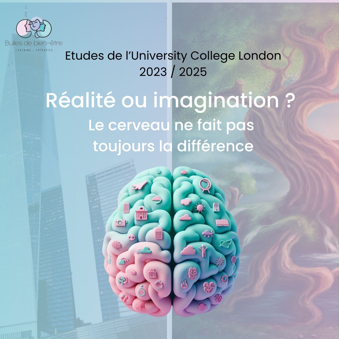 le cerveau ne fait pas la différence entre l&rsquo;imaginaire et le réel